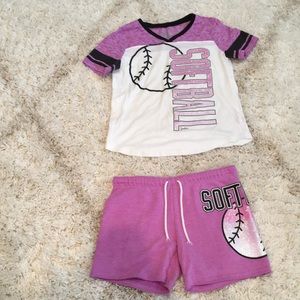 Softball outfit